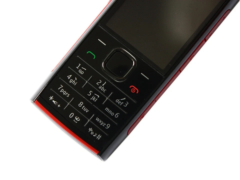 Nokia X2-00 Bluetooth 5MP 2G Unlocked Mobile CellPhone 1 year warranty