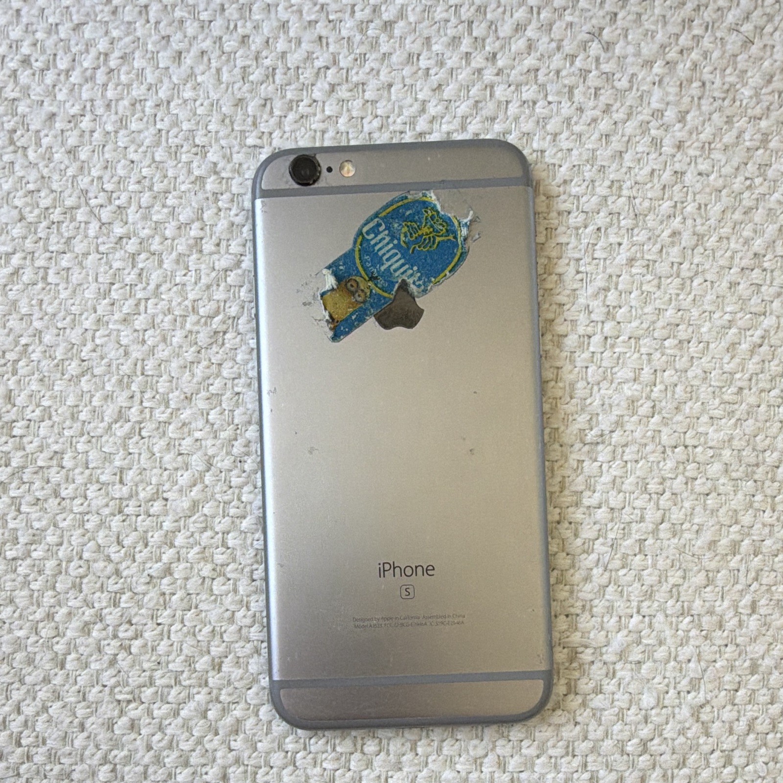 Apple iPhone SE A1633 Silver 128GB Unlocked iOS 4.7in For Parts