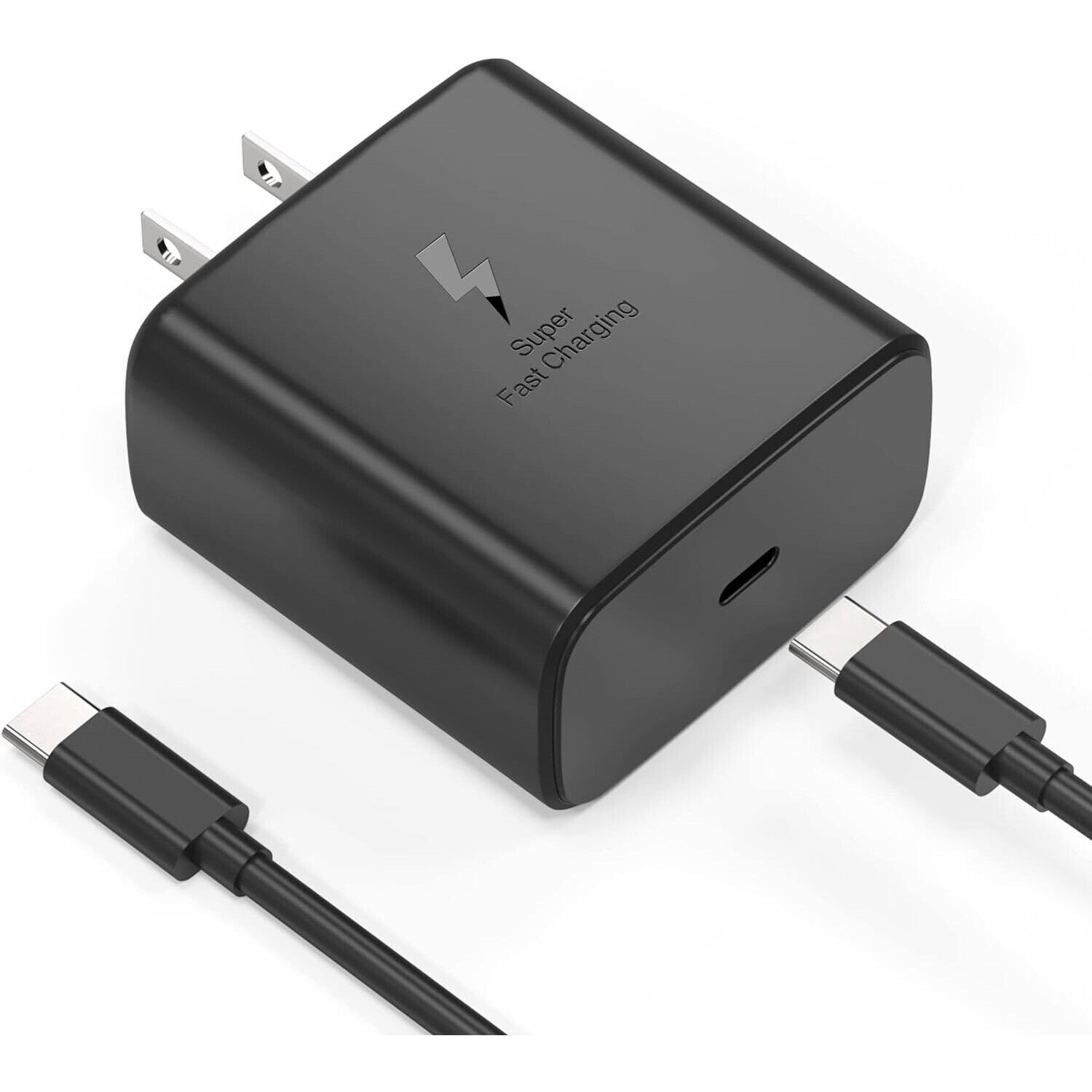 45W PD Fast Wall Charger+Type-C Cable For Samsung Galaxy S23 S22 S21 S20 Ultra H