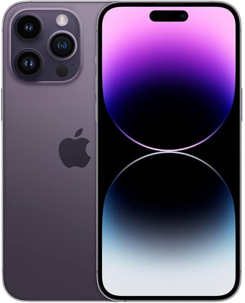 Apple iPhone 14 Pro Max 6.7″ 128GB A2651 Deep Purple (AT&T Locked) – Very Good
