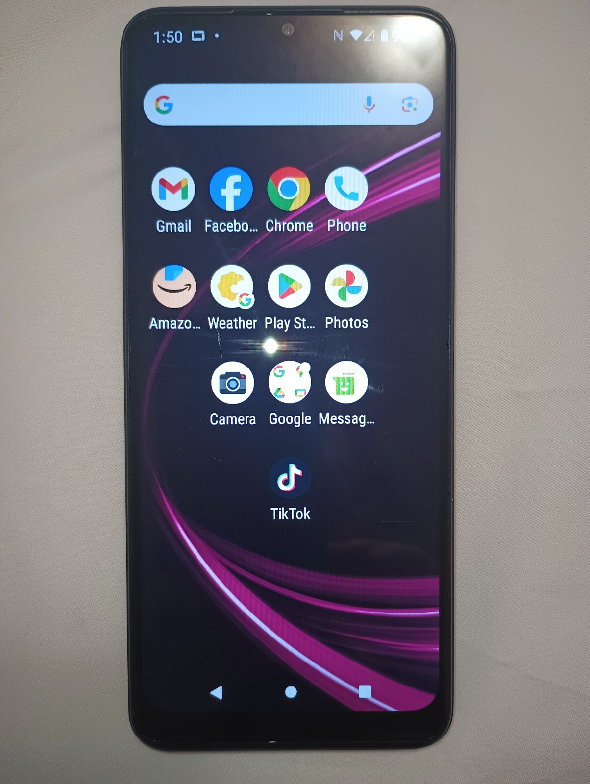 Revvl V+ 5G With Tiktok App No Chips Or Scratches