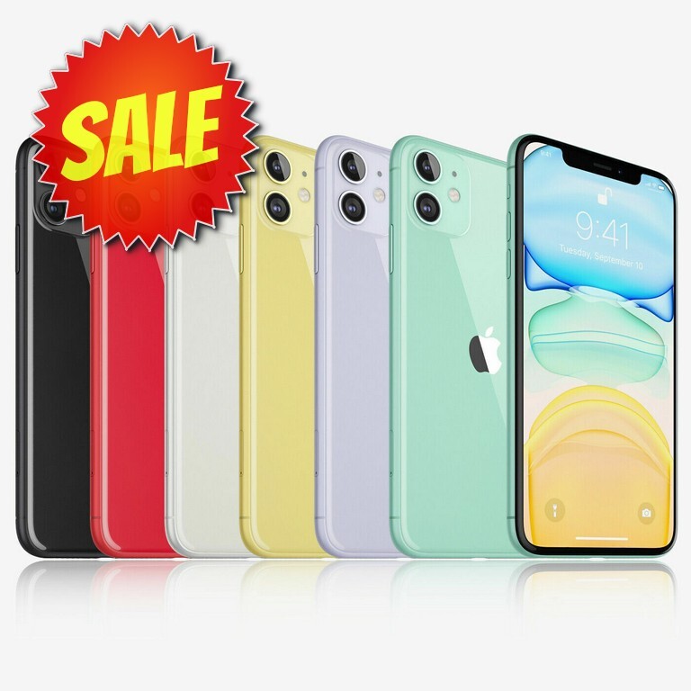 Apple iPhone 11 (Excellent Condition) Unlocked 64GB Black AT&T T-Mobile Verizon