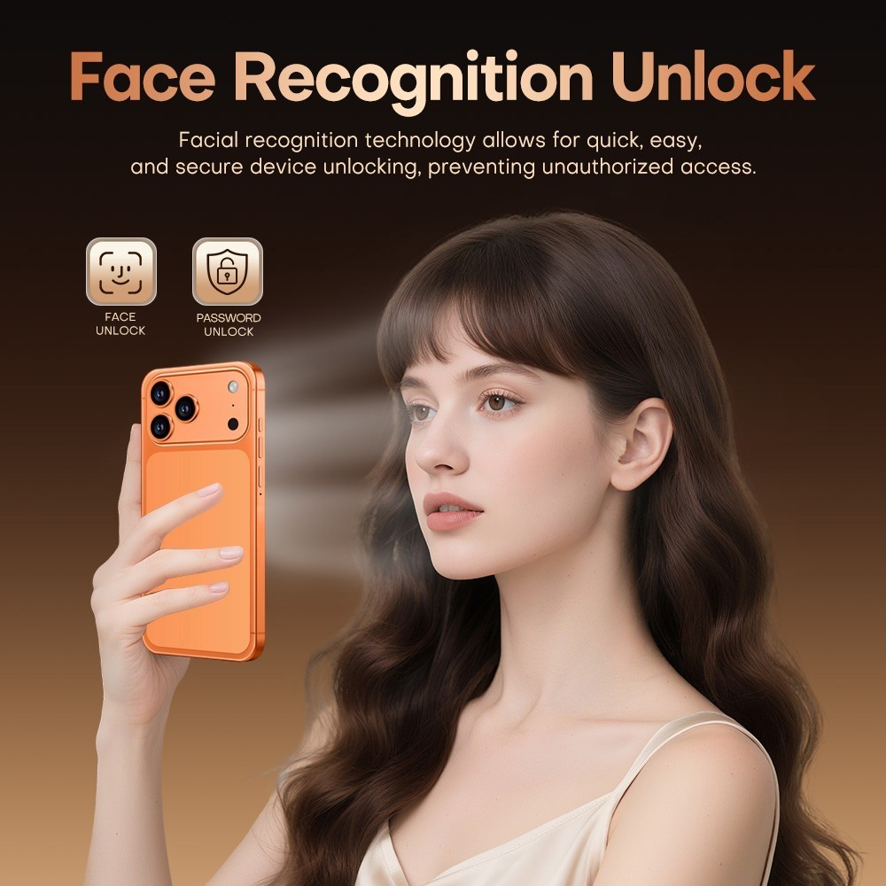I17 Pro Max Unlocked Phone 5G – 8GB+256GB Dual SIM Cell Phone – 6.8″ HD Display