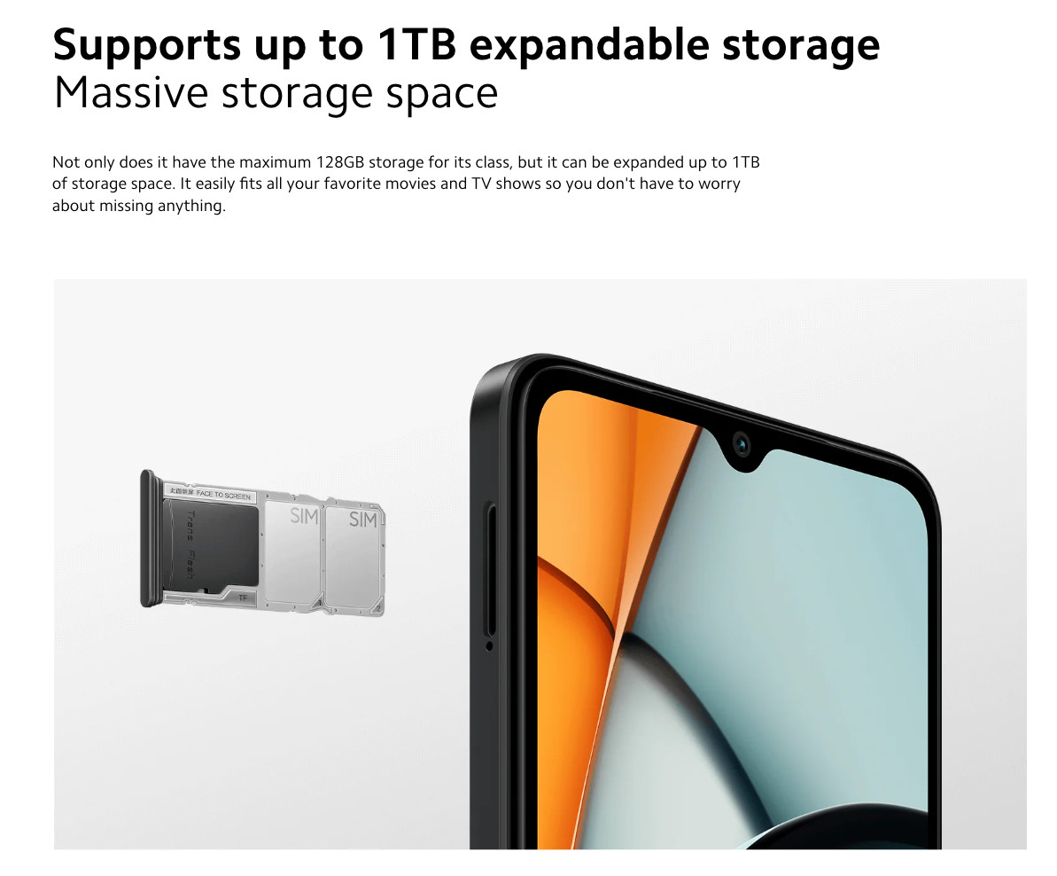 Xiaomi Redmi A3 4G LTE Forest Green- 3GB RAM – 64GB ROM – Unlocked – NEW SEALED