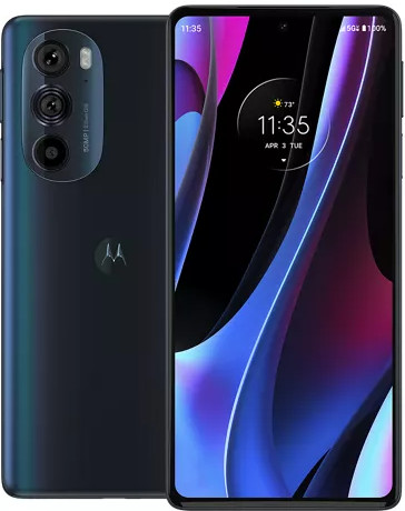 Motorola Moto Edge+ 5G UW (2022) Verizon Unlocked 128GB Blue B Medium Burn