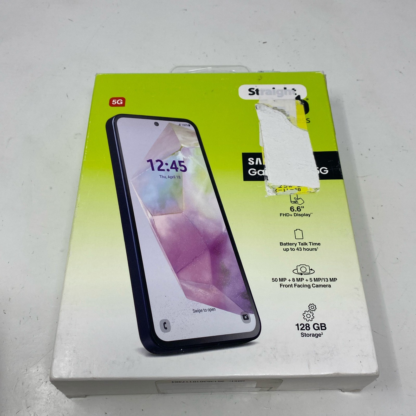 Samsung Galaxy A35 5G Straight Talk 128GB Blue 6.6″