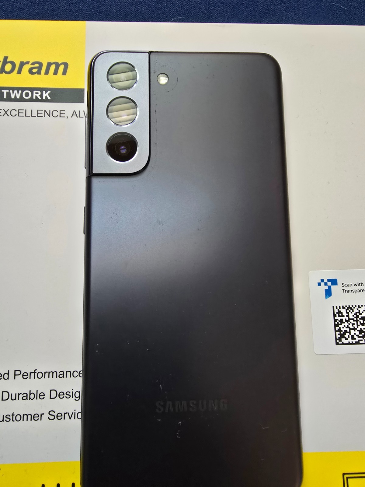 Samsung Galaxy S21 – 256 GB – Phantom Gray – Fully GSM/CDMA Unlocked – Good Cond