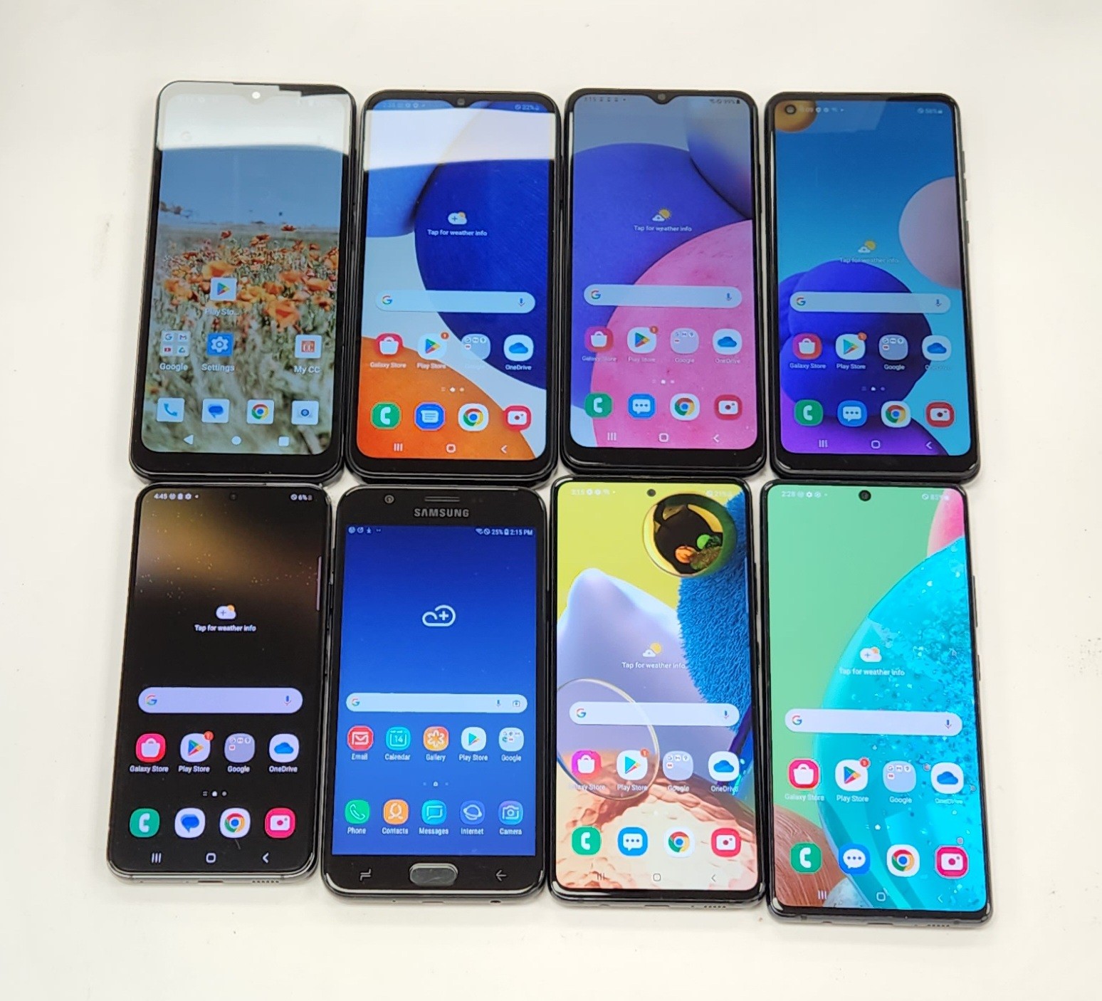 Lot of 8 Mixed Phones Locked to US Cellular *Read*