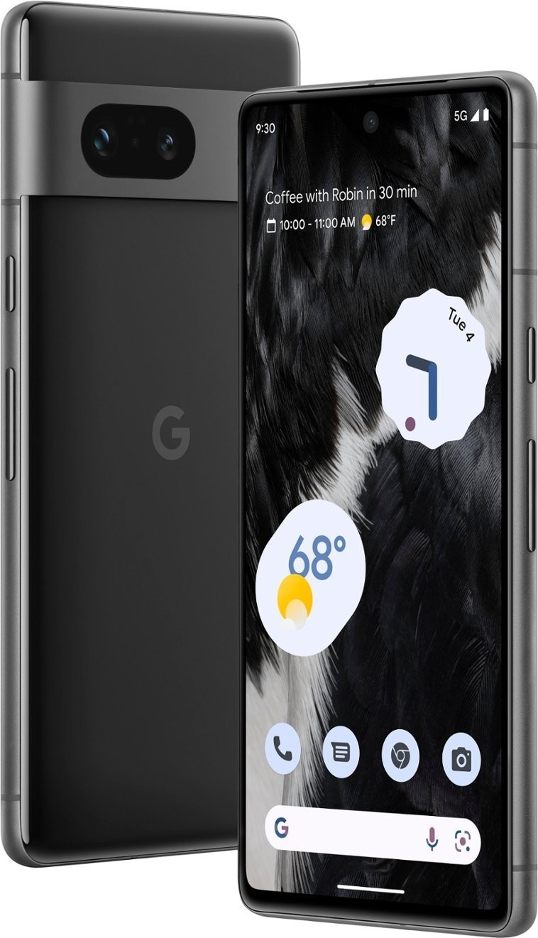 Google Pixel 7 – GVU6C – Network-Unlocked – 256GB Obsidian Black – Good