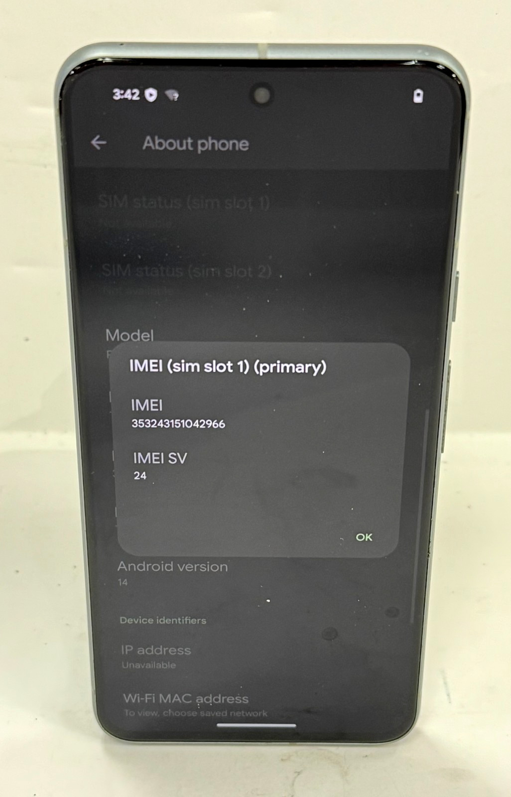 Google Pixel 8 Hazel 128GB 8GB RAM Octa-Core Xfinity Android 14 6.2″ OLED 120Hz