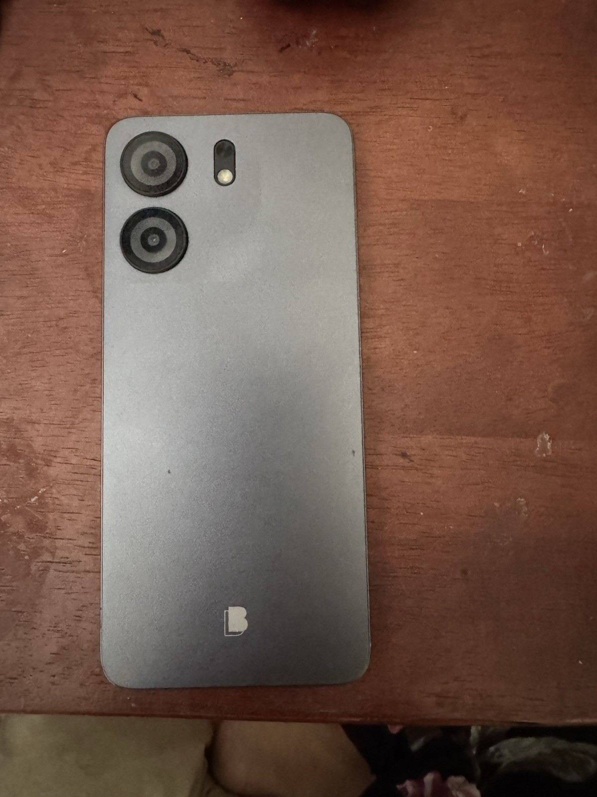 BLU Android Smartphone Powered by Android OS Bar Style Dual Rear Cameras Gray