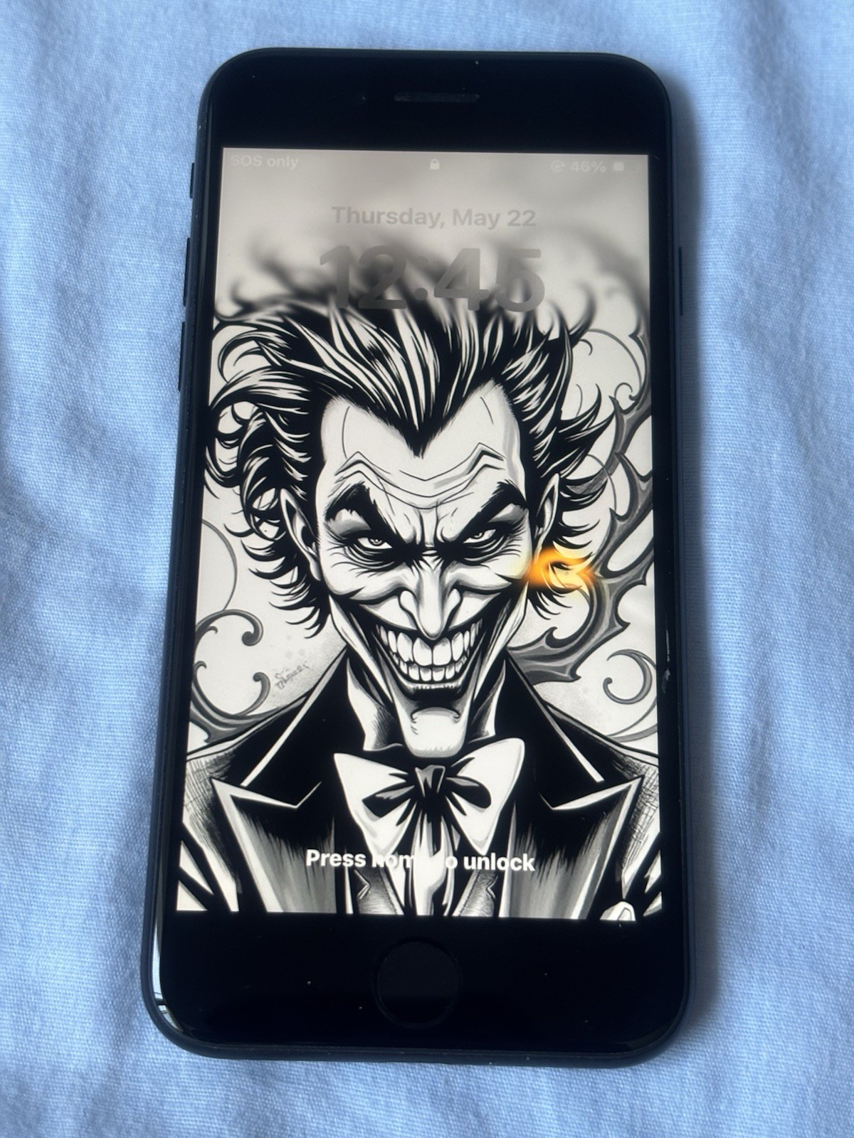 Apple iPhone SE 64GB Black iOS 4.7in 12MP Single SIM For Parts
