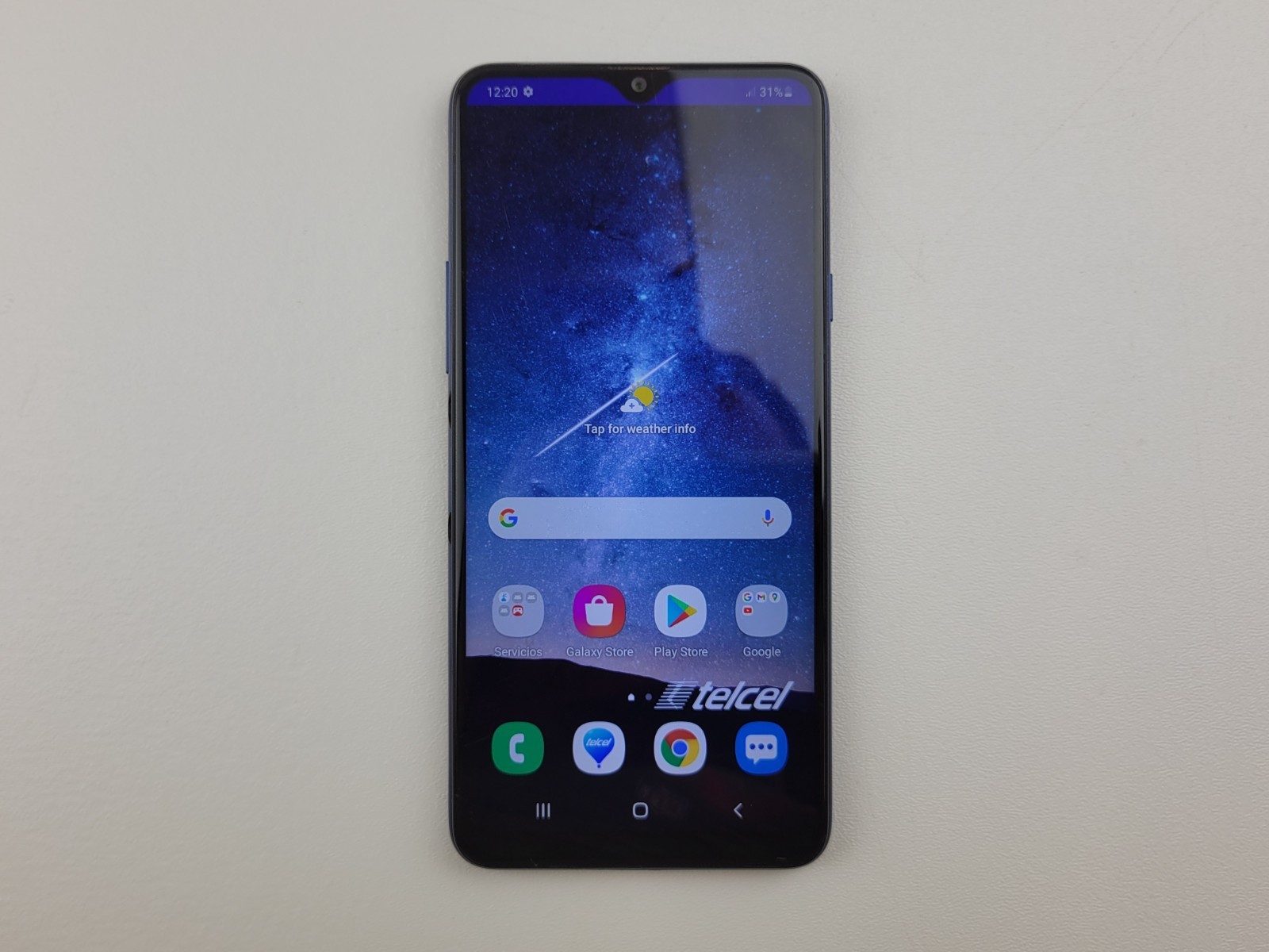 Samsung Galaxy A20s (SM-A207M) 32GB (Telcel) Smartphone – CRACKED – H3025