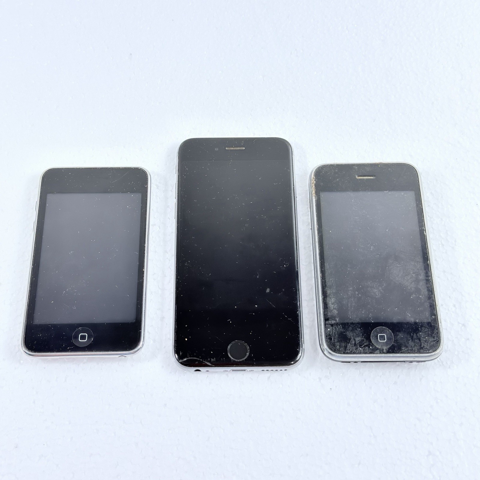 Apple Lot Bundle iPhone 6s, 3GS, & iPod Touch 2nd Gen UNTESTED PARTS ONLY