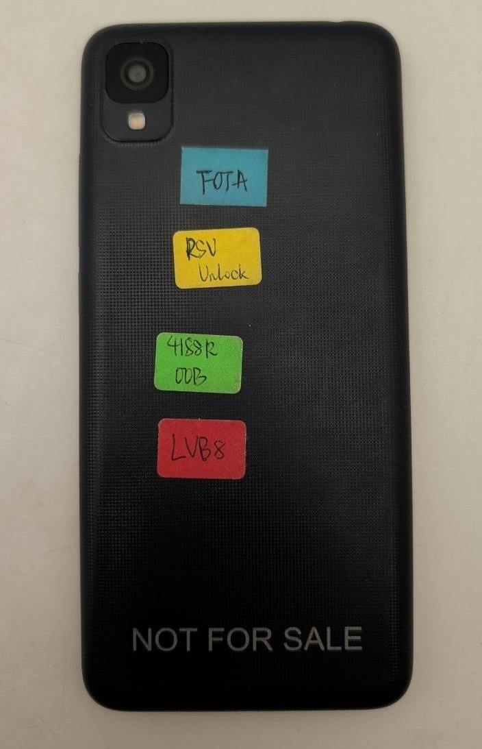TCL 30Z 4188C Android Smartphone AT&T Locked 6.1″ HD 32GB 8MP Camera 3G Black