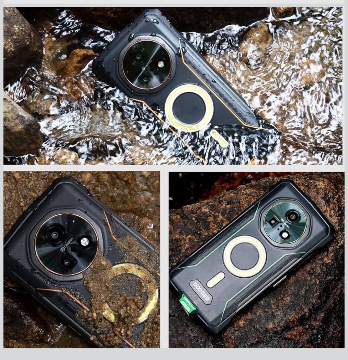 DOOGEE Fire 7 Pro Rugged Smartphone 5G 8GB RAM 256GB 13000mAh 64MP 20MP 16MP