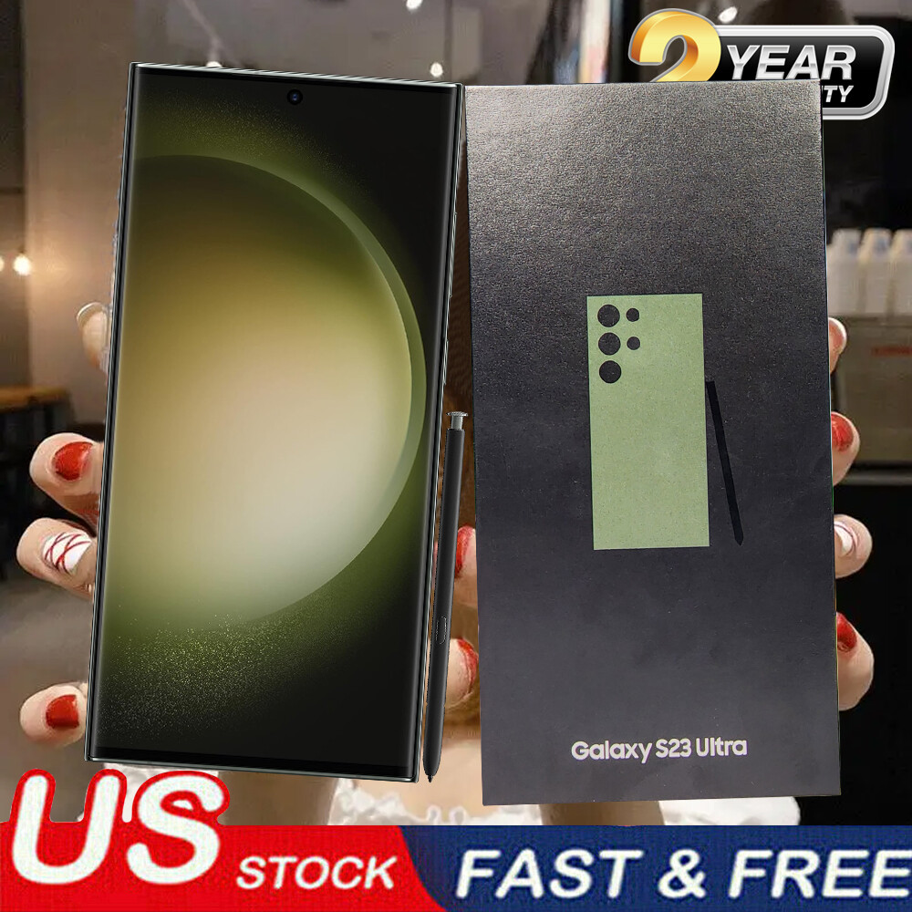 FACTORY NEW SEALED SAMSUNG GALAXY S23 ULTRA 5G UNLOCKED GSM CDMA 256GB/512GB lot