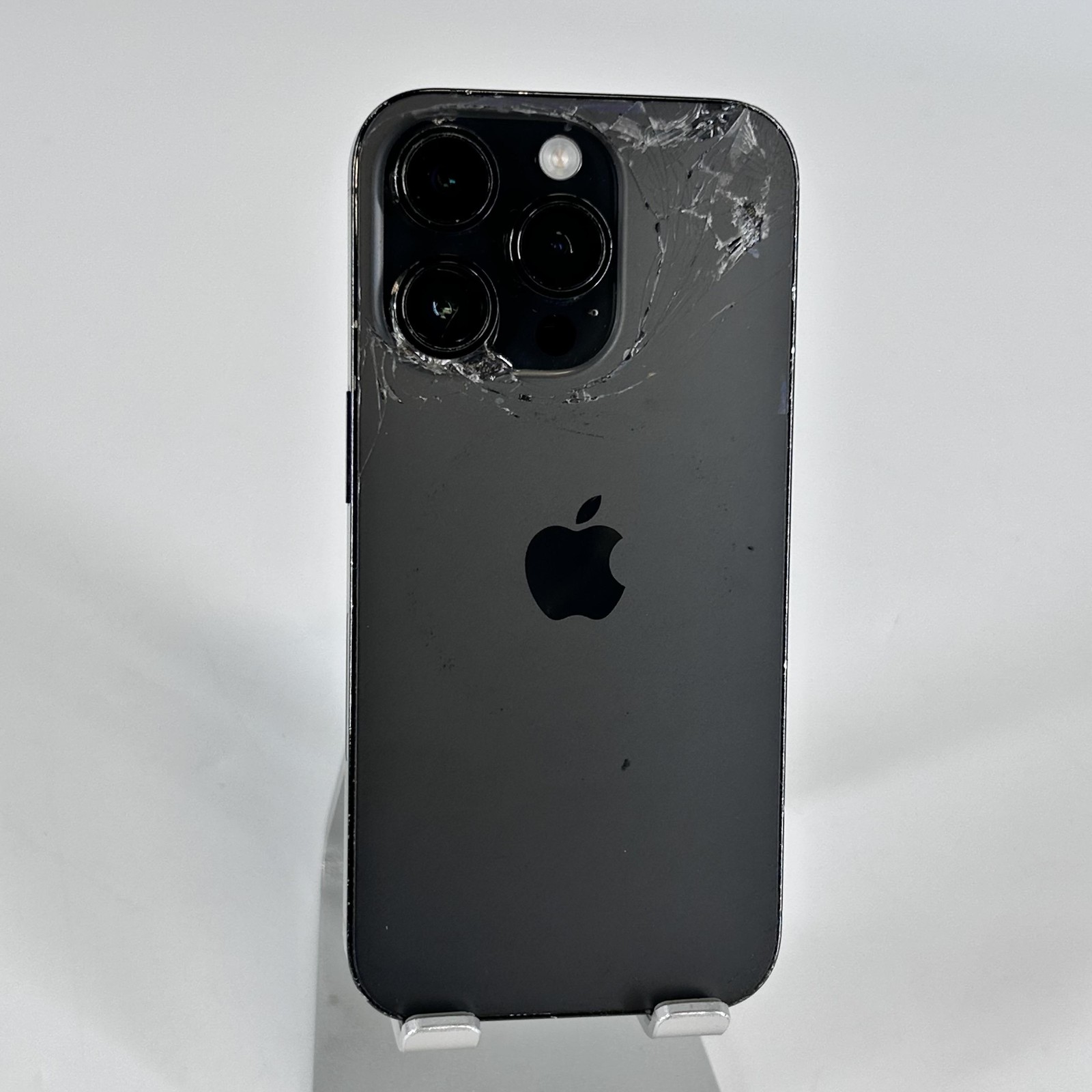 Apple iPhone 14 Pro Space Black 128GB Unlocked – Cracked Back/Bad face ID