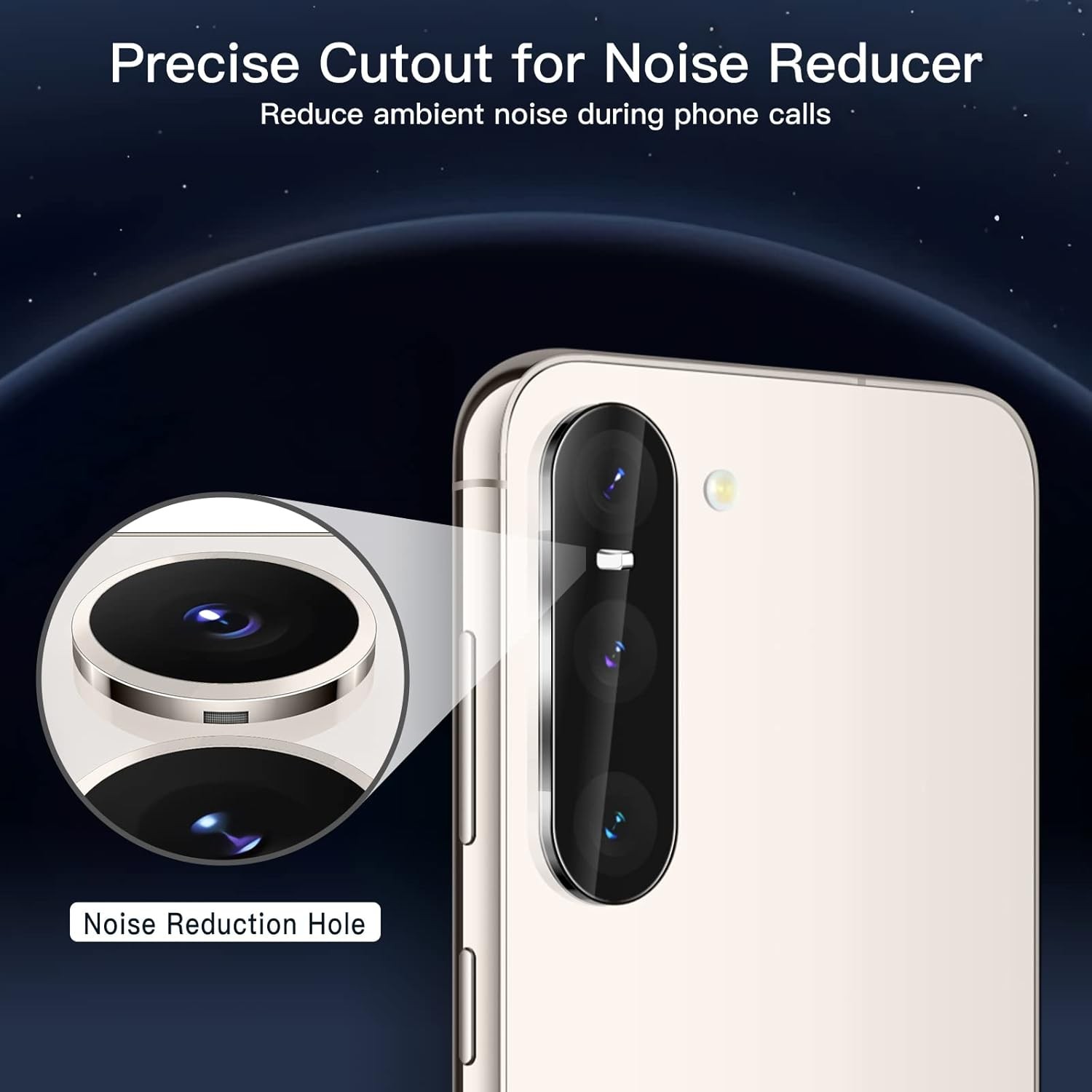2PCS Privacy Screen Protector & Camera Lens Protector for Samsung Galaxy S23 5G