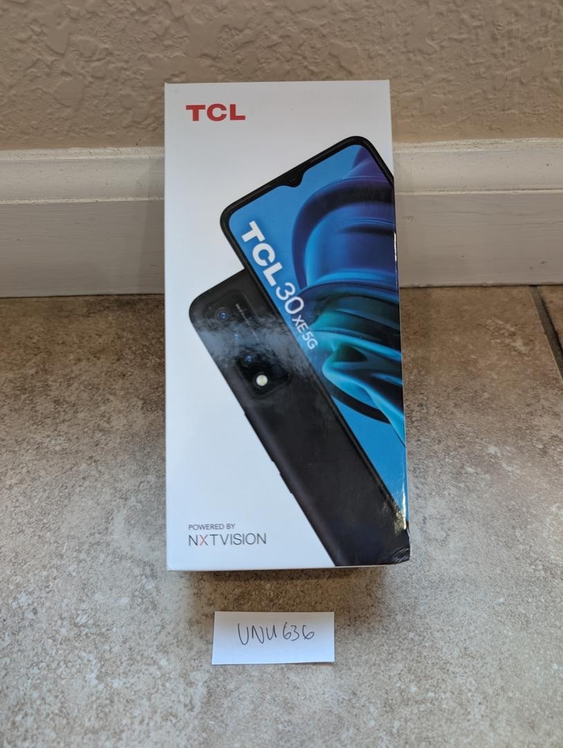 TCL 30 XE 5G Network Locked 64GB Storage 4GB RAM 13MP Camera 6.52in Android Cell