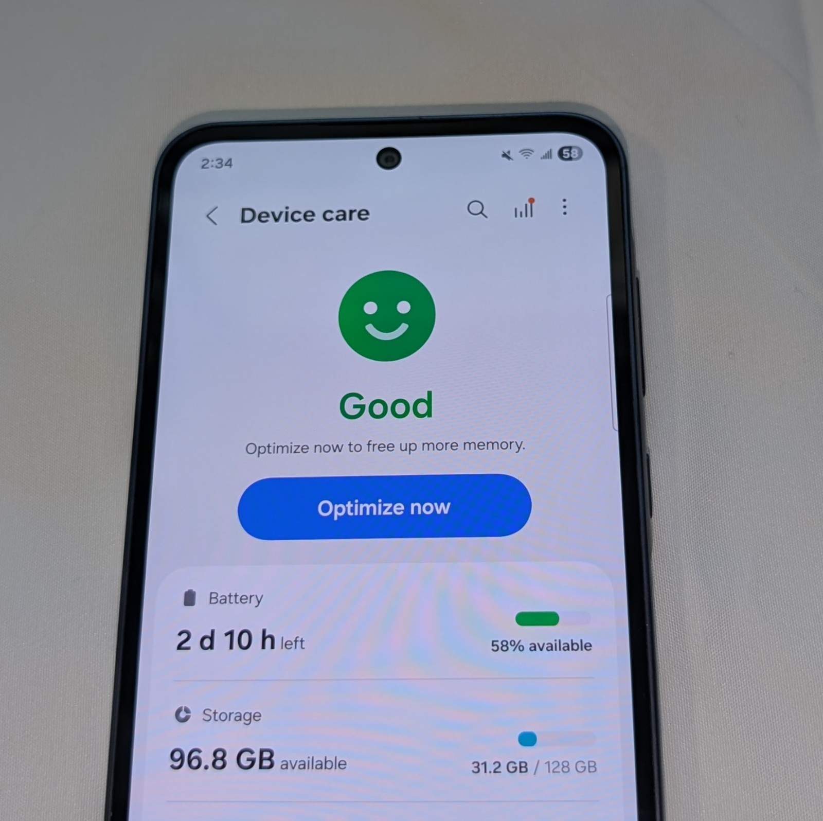 EXCELLENT Samsung Galaxy A35 5G 128GB Phone METRO T-Mobile UNLOCKED CLEAR IMEI