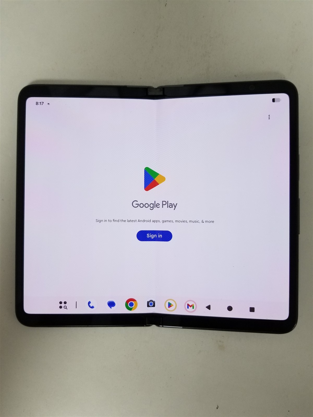 Google Pixel Fold 512GB Black G9FPL (Unlocked) Damaged zD2585