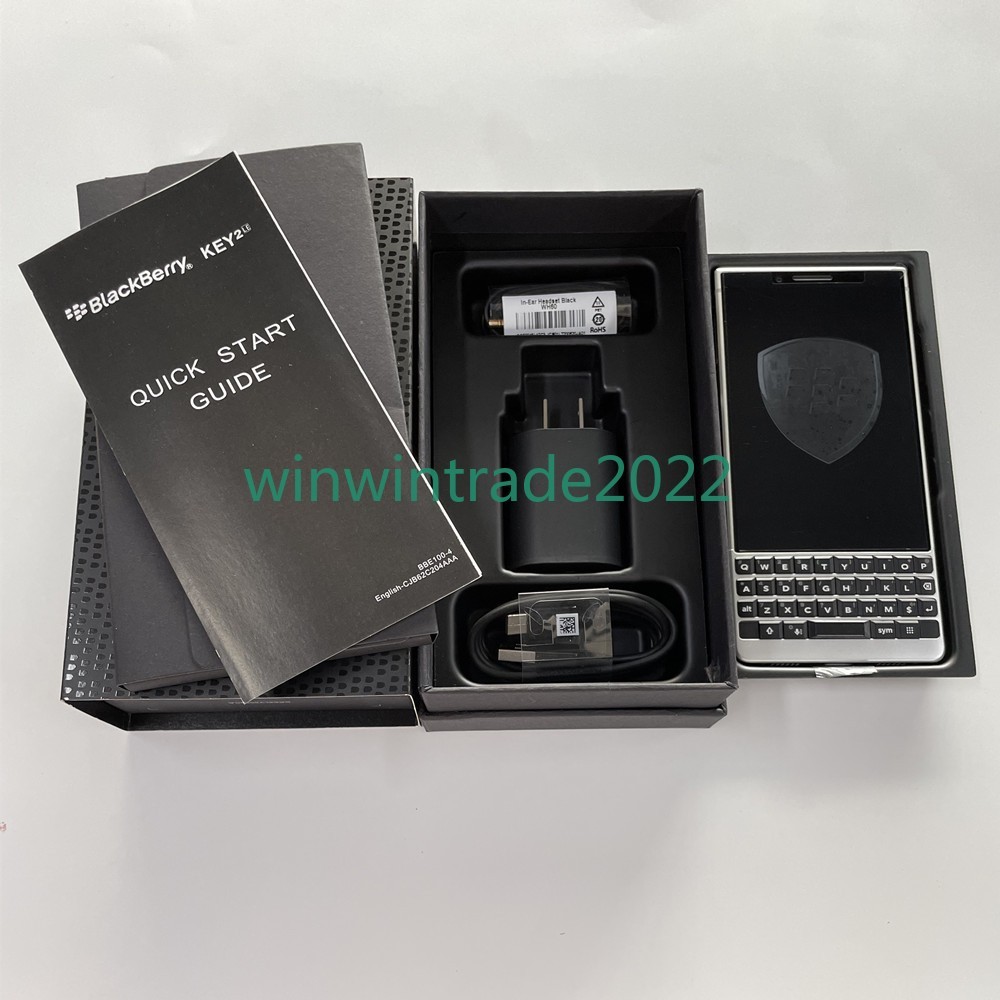 BlackBerry KEY2 Single/Dual SIM 64GB/128GB Unlocked 3500mAh NewSealed Smartphone