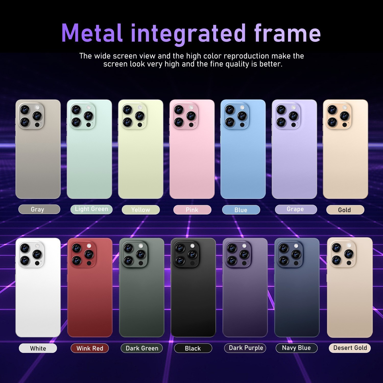 GAMAKOO G16 Pro Max 256G 5G Unlocked Cell Phone Dual Sim Android Smartphone