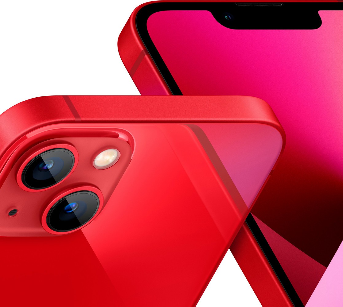 Apple iPhone 13 Mini, Fully Unlocked, 128GB, Red, 5.4 in Screen, Grade B+, A2481