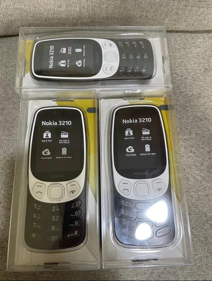 Original Nokia 3210 4G Dual-SIM 128MB+64MP Unlocked Classic Mobile Phone New