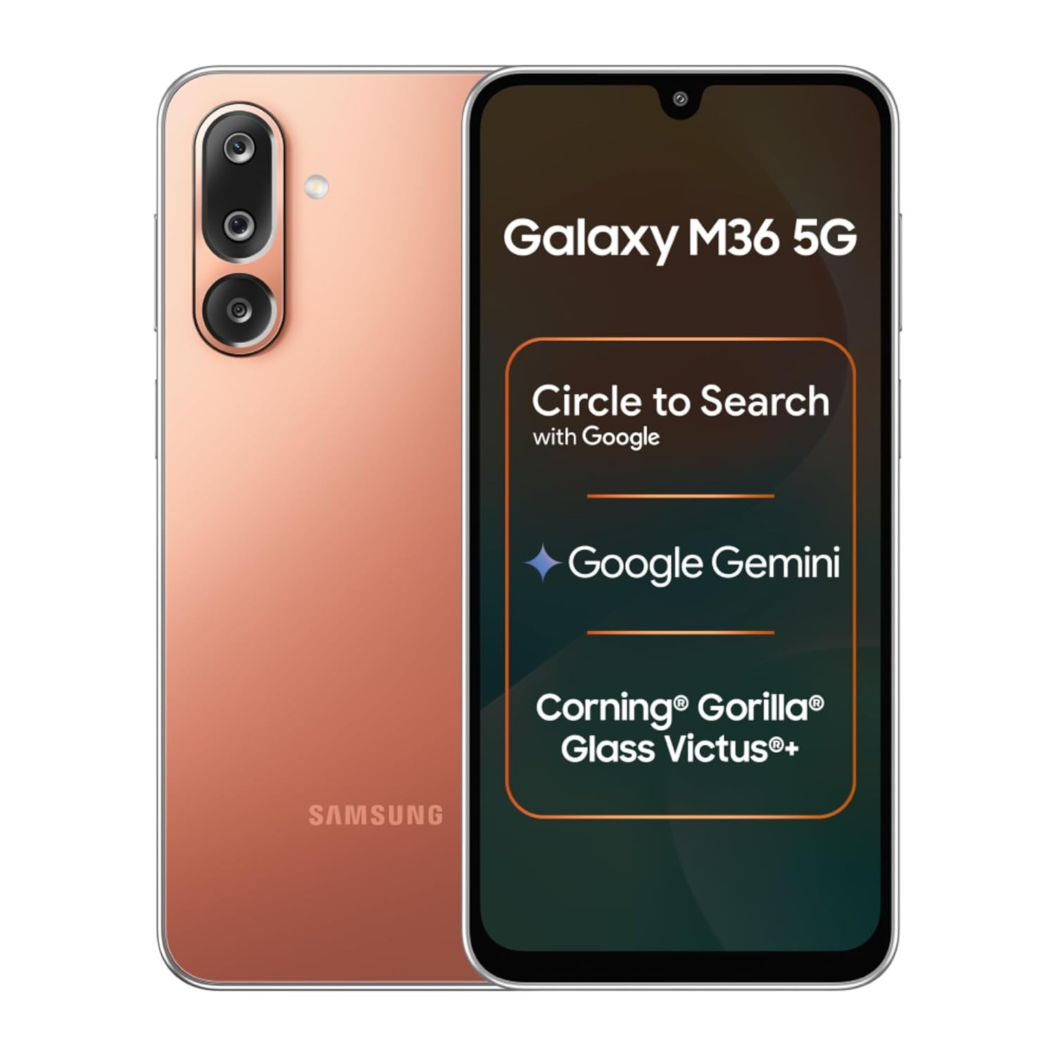 Samsung Galaxy M36 5G (Black, 8 GB RAM, 256 GB ) Exynos 1380 Global Version.
