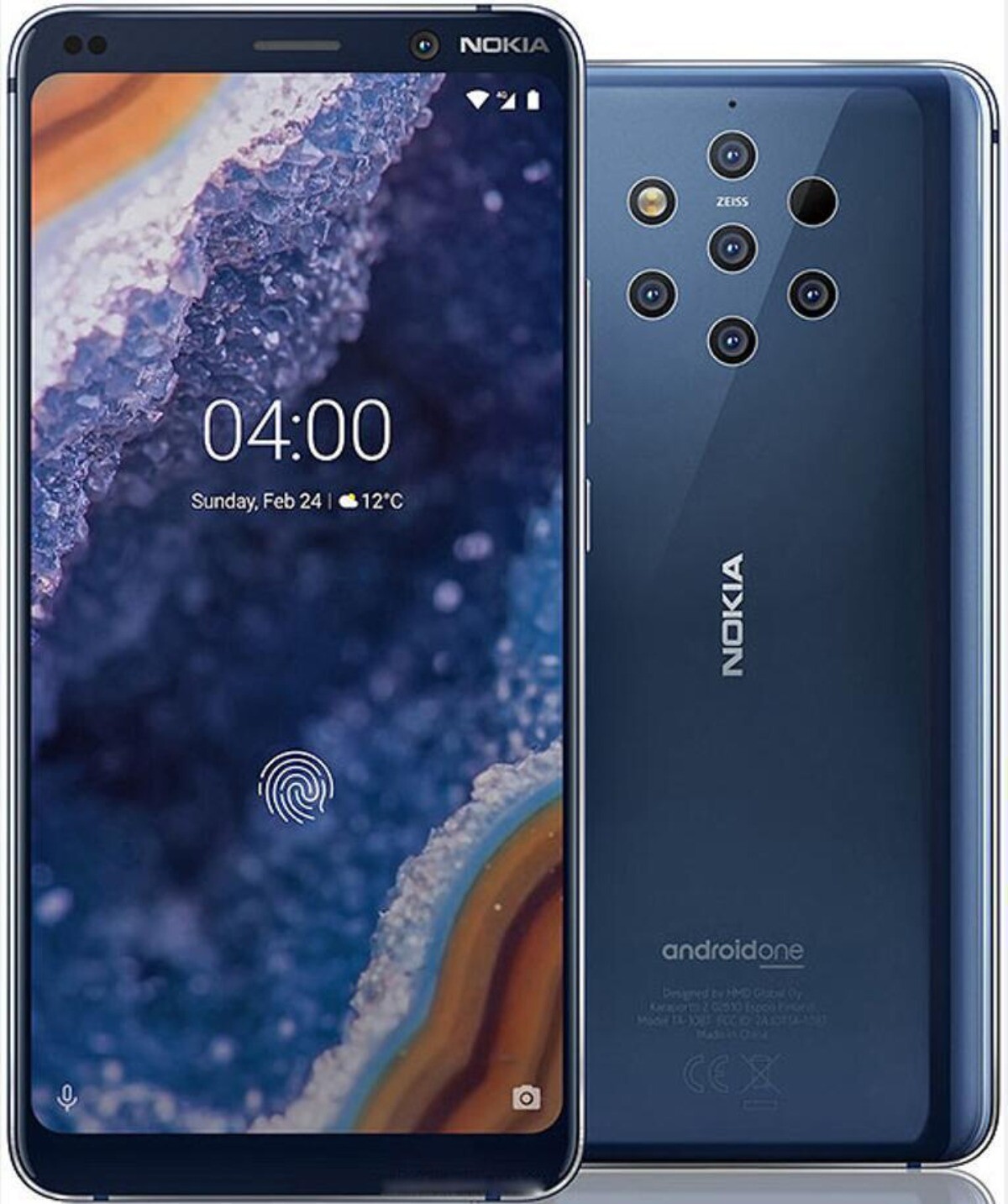 Nokia 9 PureView Original 6GB/128GB ROM Single/Dual SIM 12MP 5.99″ Mobile Phone