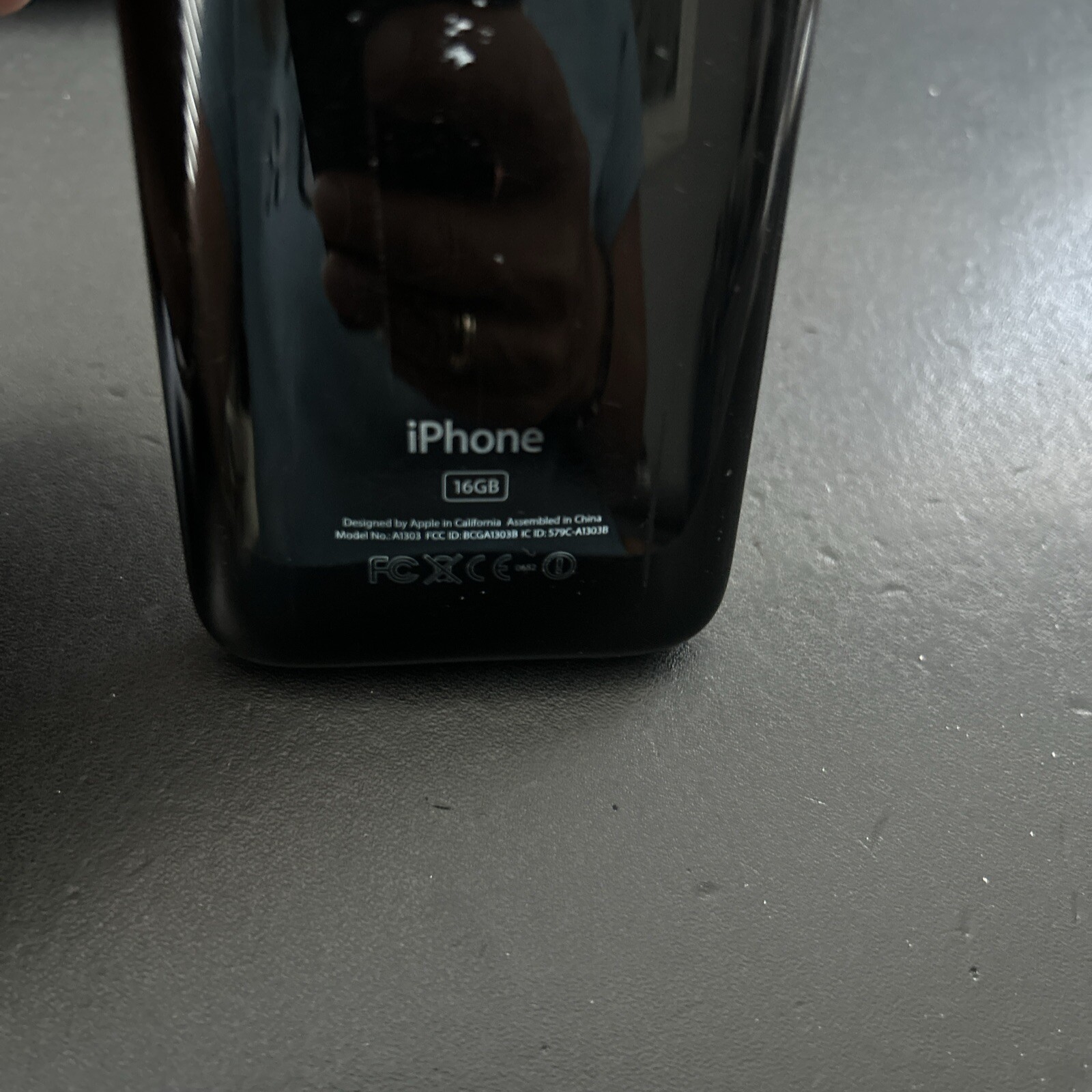 RARE Apple iPhone black (AT&T) A1303 (GSM) 6.1.6 with extras