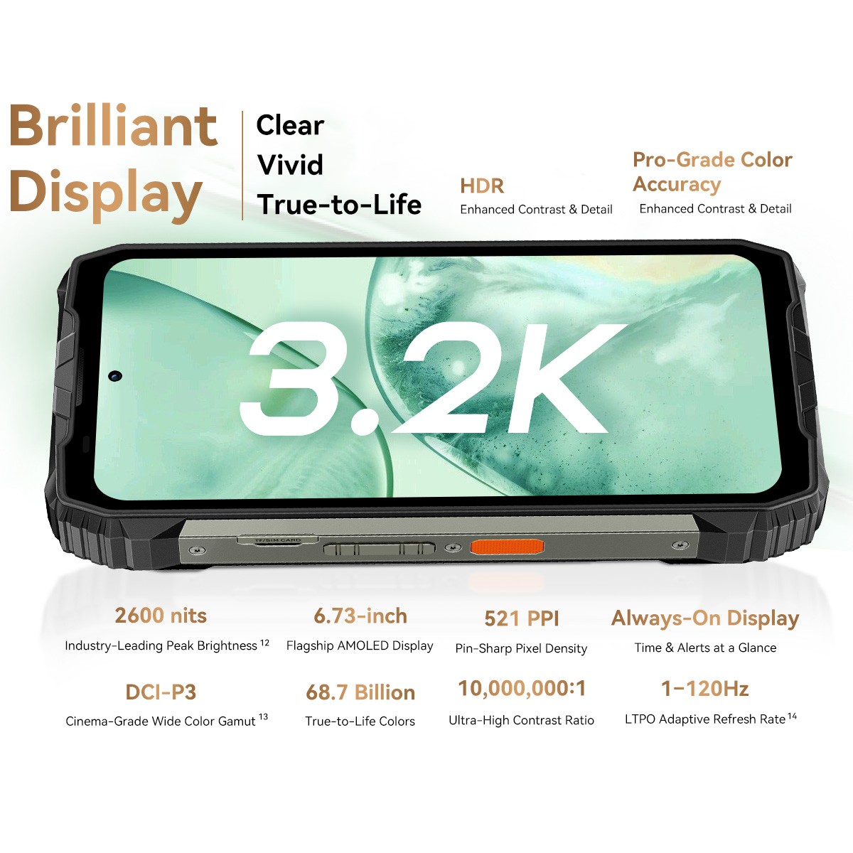 Blackview XPLORE 2 5G Rugged Smartphone 36GB+256GB Android 15 20000mAh NFC 50MP
