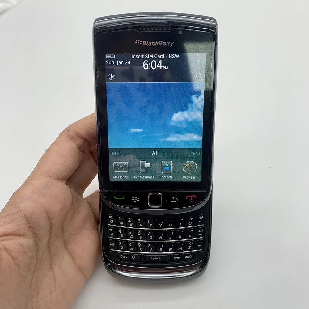 BlackBerry Torch 9800 4GB ROM 5MP Slider QWERTY Unlocked 3G Smartphone Original