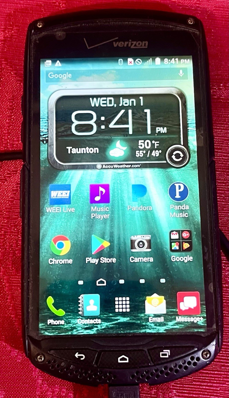 Kyocera Brigadier E6782 16GB Black Verizon cell Phone Web Browser MP3 Player !!!