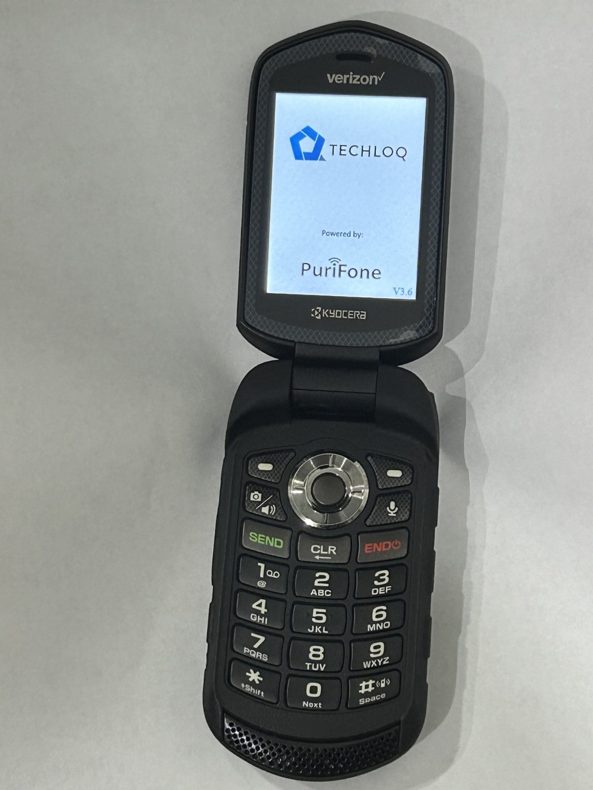 Kyocera E4610 DuraXV Verizon Unlocked 4G LTE Flip Phone Kosher Phone Purifone