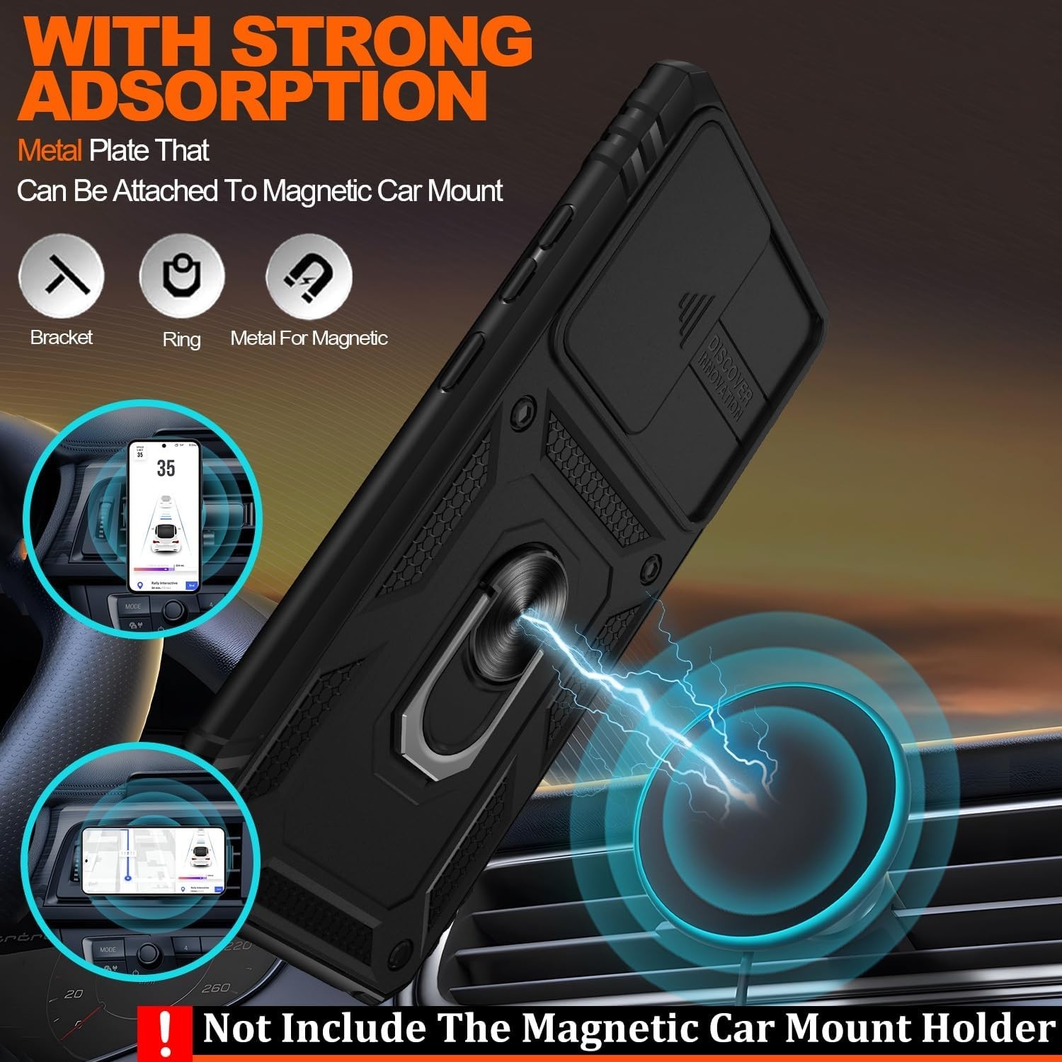 Samsung Galaxy Note 20 Ultra Case,Military Grade with Stand,Screen Protectors