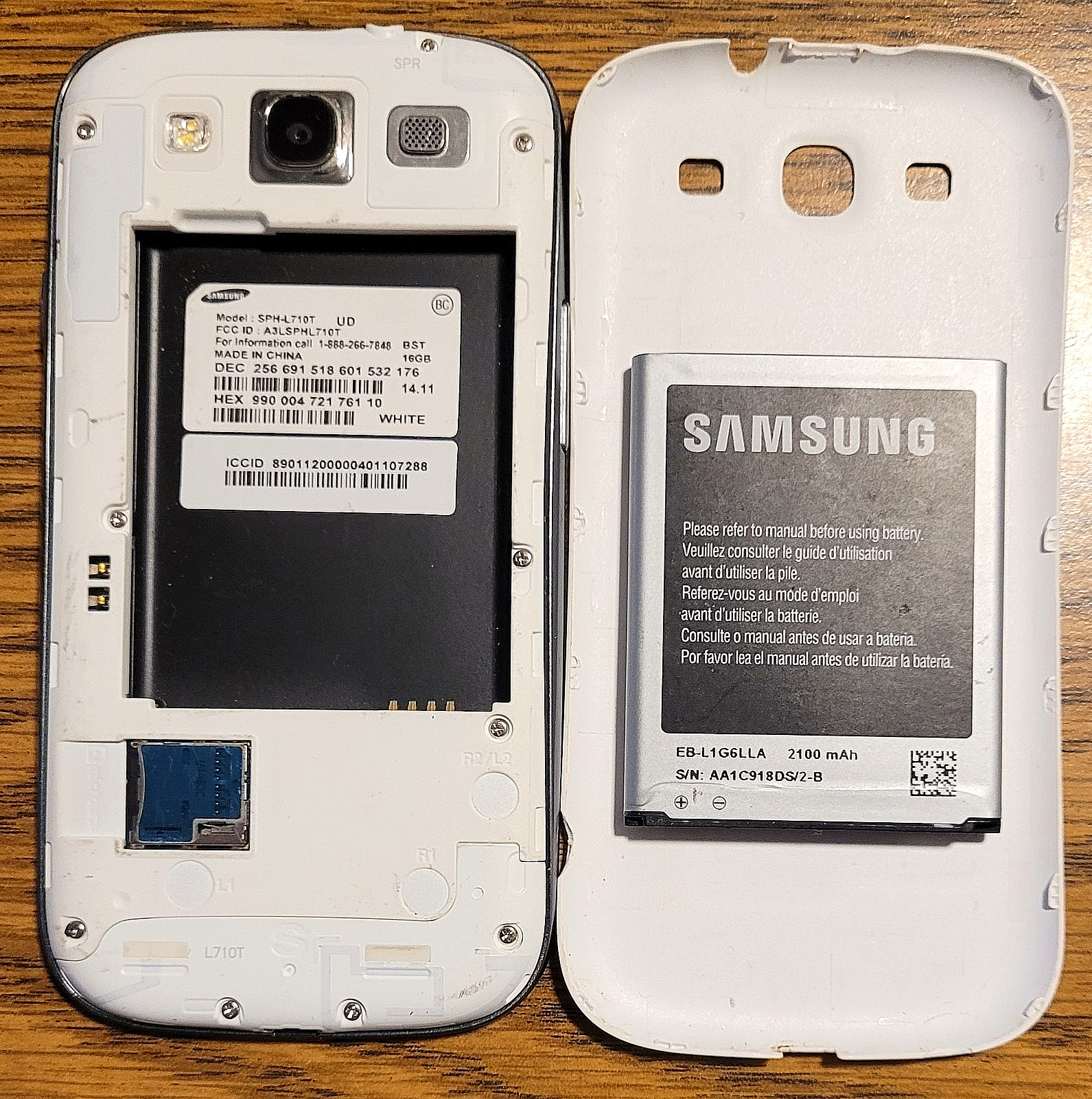 Samsung Galaxy S3 III SPH-L710T – White (Boost Mobile) Very Rare Smartphone-READ