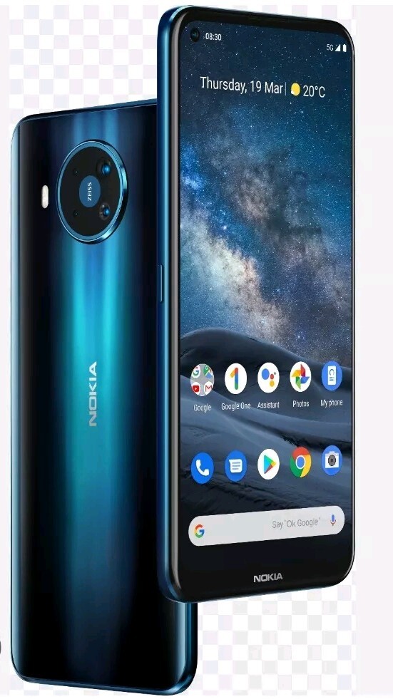 Unlocked Nokia 8.3 5G 64GB * Dual SIM WIFI 64 MP 6.81″ LCD Smartphone Moderate