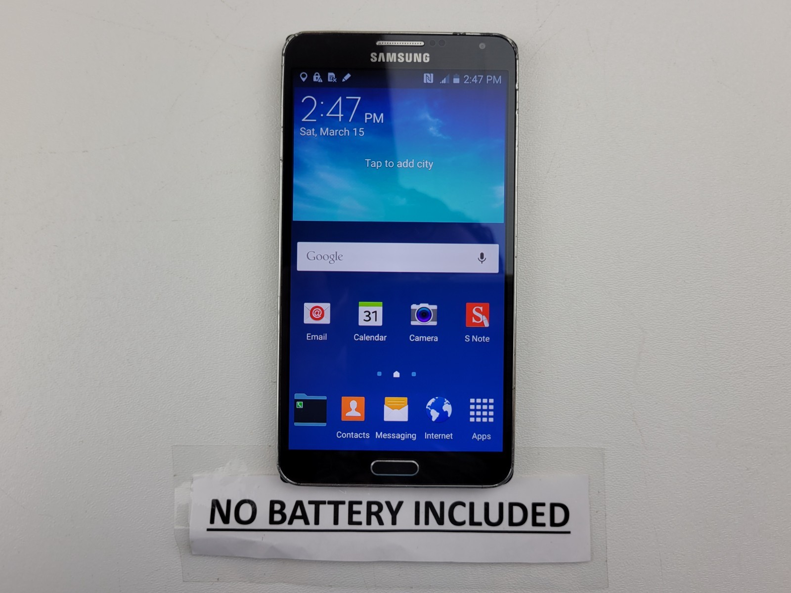 Samsung Galaxy Note 3 (SM-N900A) 32GB (AT&T) Smartphone – Clean IMEI – H4019