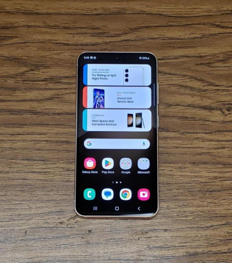 Galaxy S23 SM-S911U1 128GB Beige Live DEMO – no imei – parts