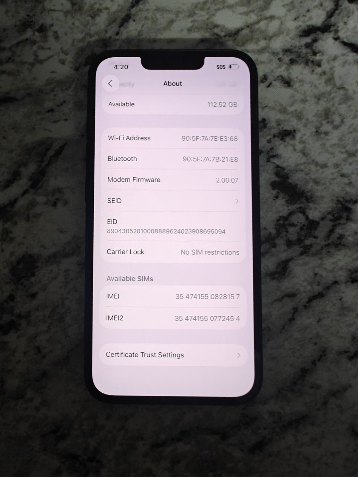 Brand New Condition iPhone 16e Unlocked