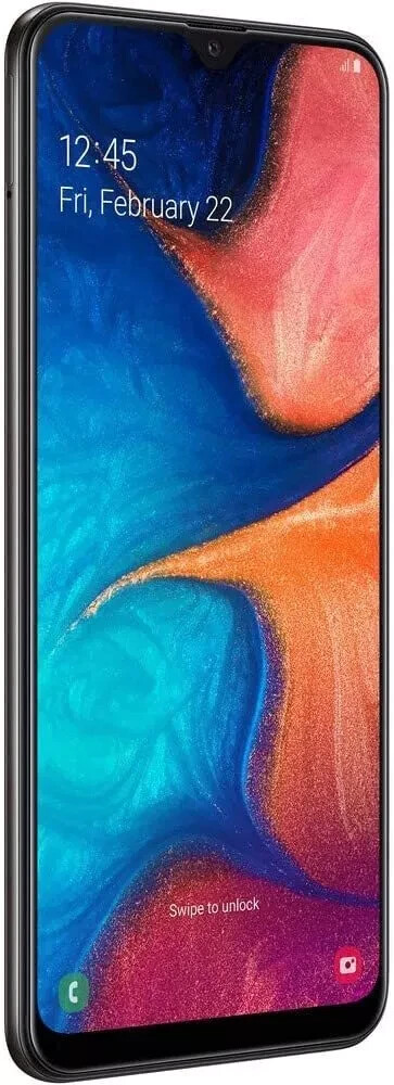 Brand New✨Samsung Galaxy A20✨SM-A205U 32GB+ 3GB Black 6.4″ Unlocked Smartphone