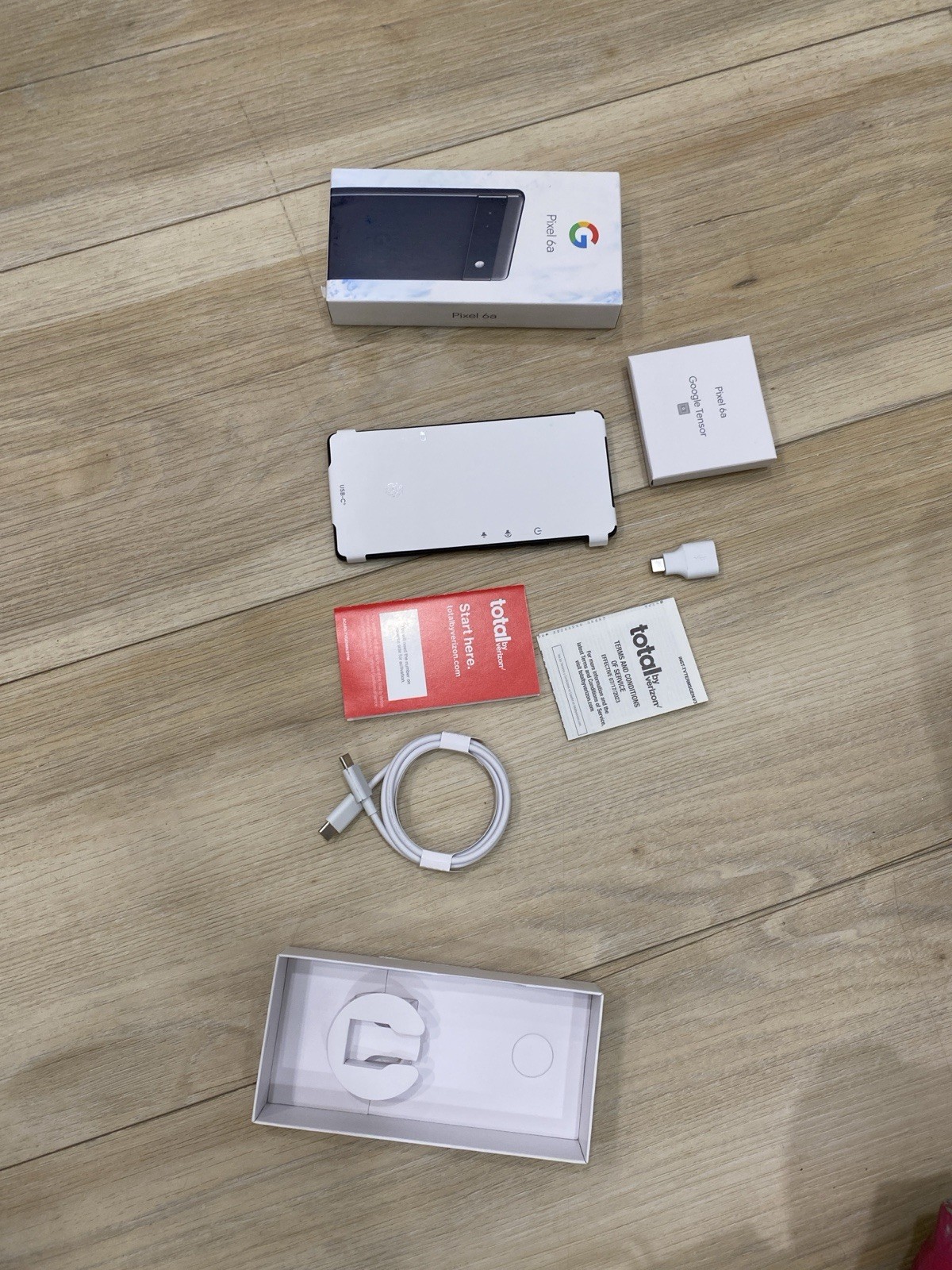 Google Pixel 6A 128 GB Android 16 Verizon Only ( Wi-Fi + 5G ) OPEN BOX
