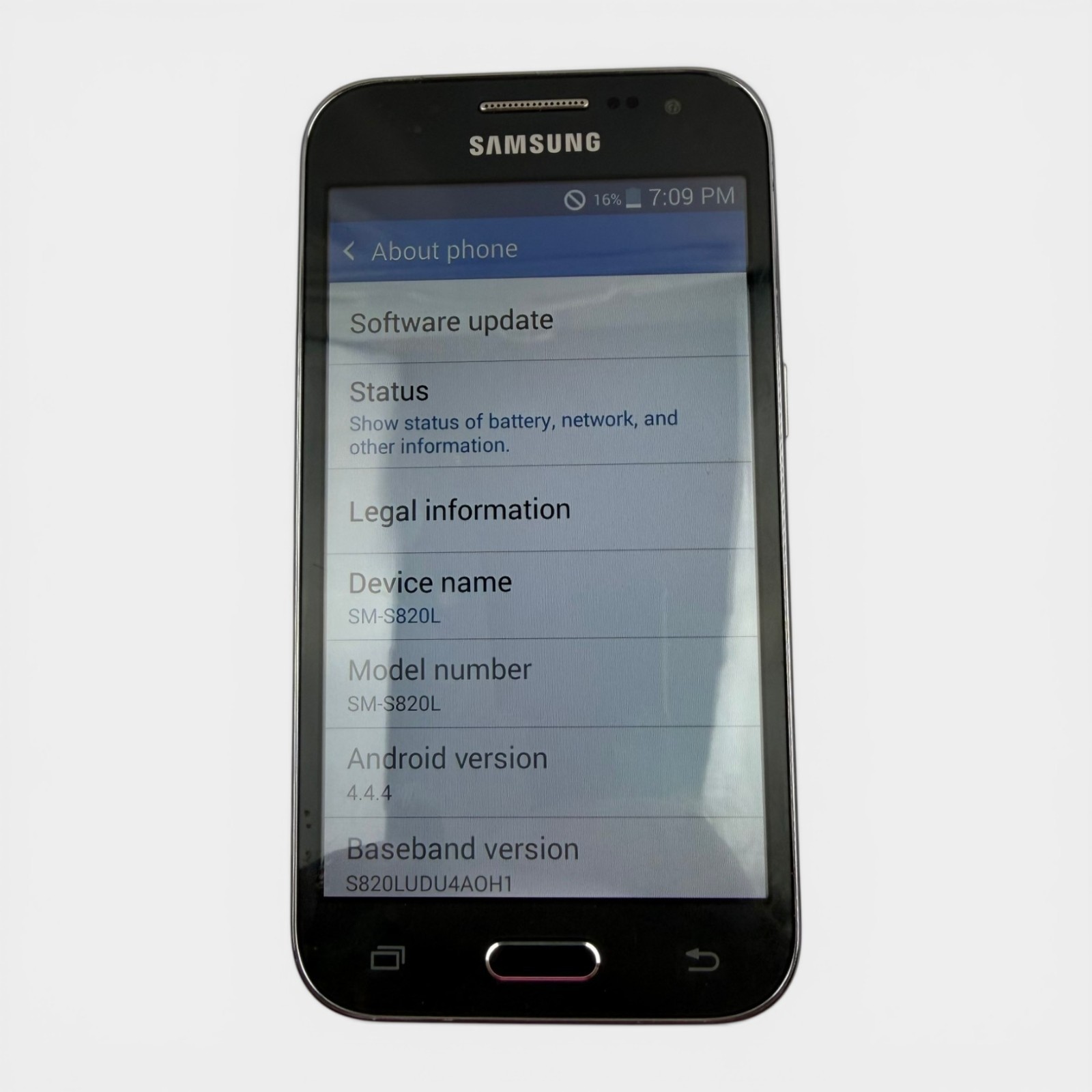 Samsung Galaxy Core Prime SM-S820L 8GB TracFone Android Smartphone Tested