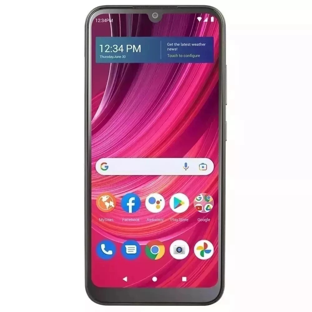 Blu View 4 B135DL 32GB 3GB Walmart Family Locked Space Gray Excellent Condition