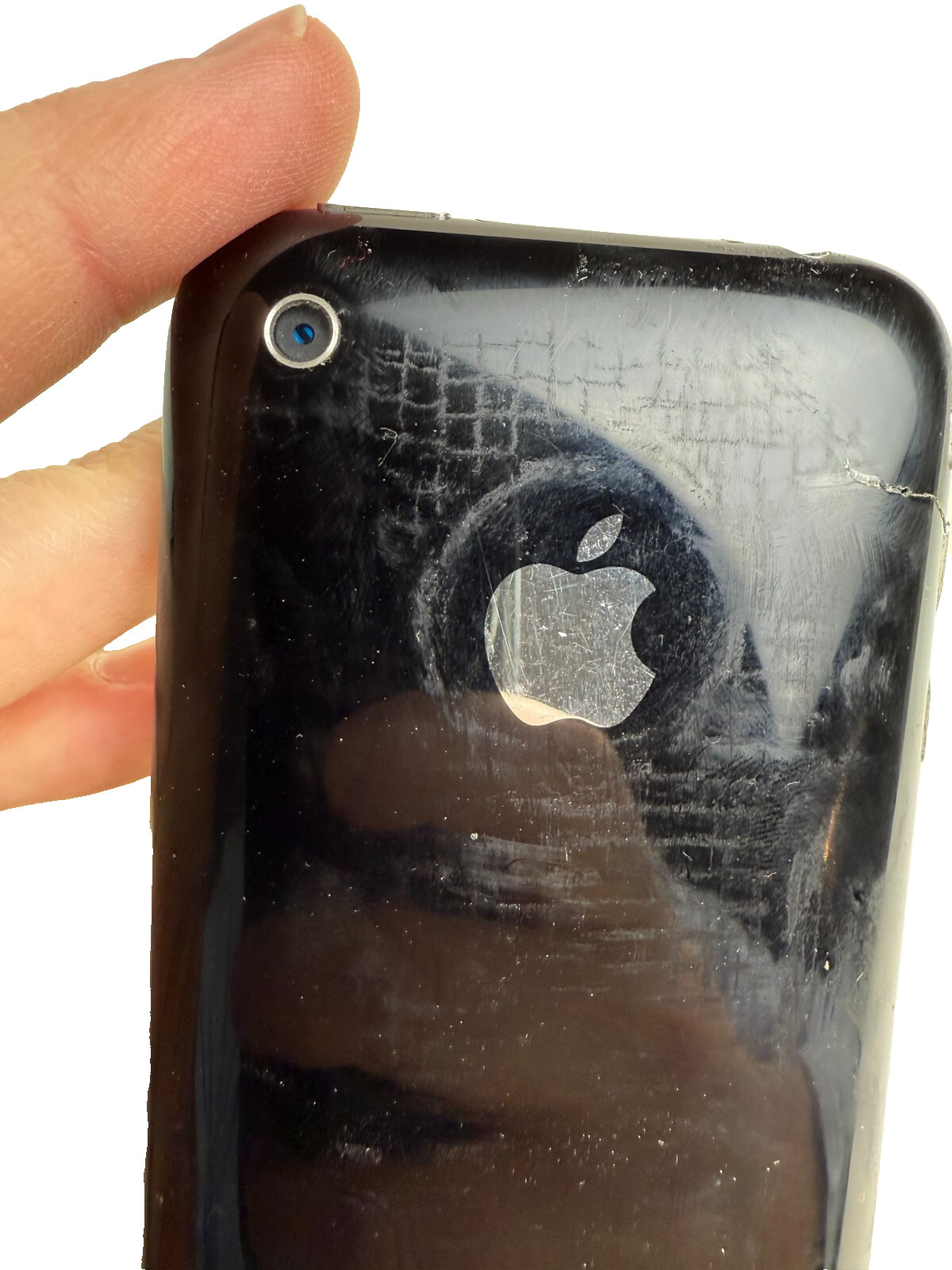 Apple iPhone 3GS 16GB Black (AT&T) A1303 (GSM) Fast Ship Good Used Back Picture