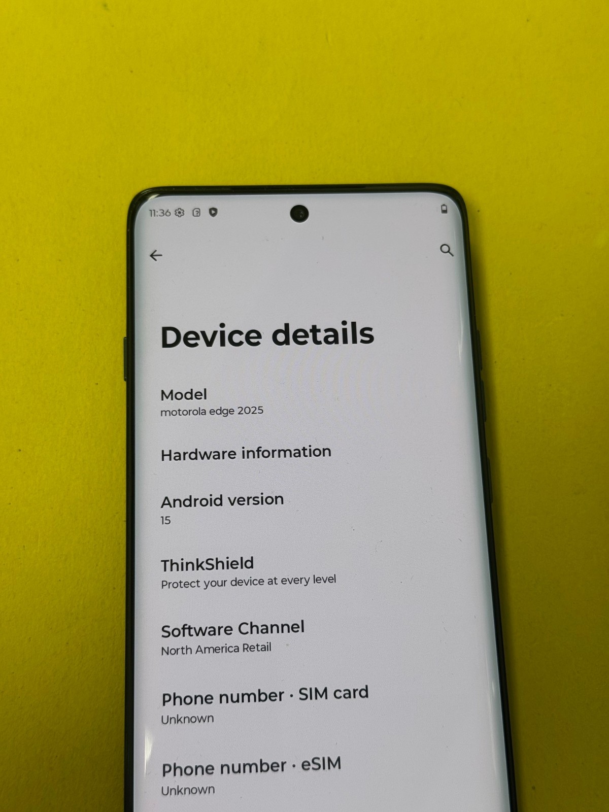 Motorola Edge 2025 – XT2519-1 – 256GB – Deep Forest (T-Mobile) – Excellent