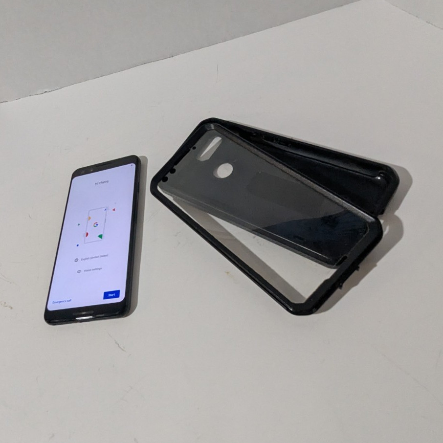 Google Pixel 3 64GB Just Black Verizon Smartphone 5.5″ OLED Display
